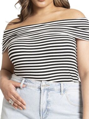 NWT Eloquii Off-shoulder top size 18-20